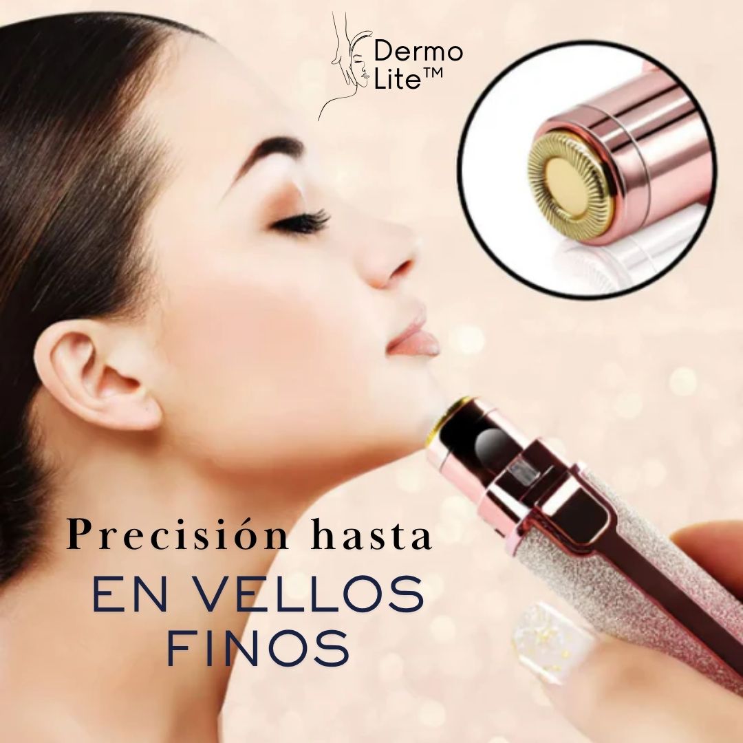 . DermoLite - Depilación facial y cejas, suave y precisa sin irritación