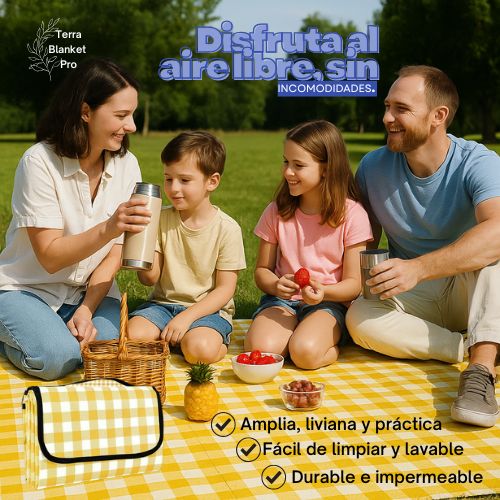 TerraBlanket Pro – Tu espacio limpio y seco en cualquier terreno