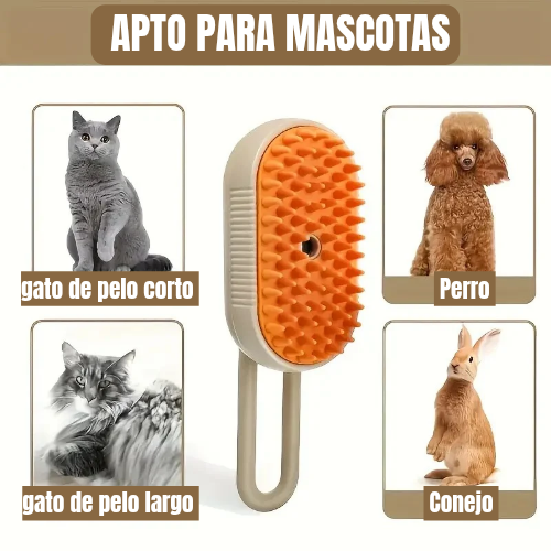 . SoftPaw Spa - Cepilla, Reduce pelos y enredos mientras relajas a tu mascota