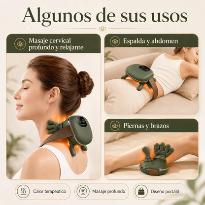 . ThermaRelax Plus - Disfruta un masaje profundo y calor relajante sin salir de casa