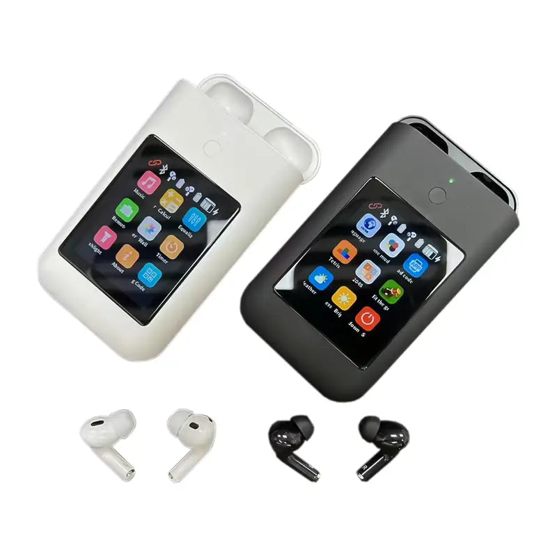 Audífonos Smart 3 en 1 – Audio + Pantalla + Power Bank 8000 mAh – Lleva Todo lo Que Necesitas en tu Bolsillo Hoy