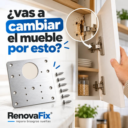 . RenovaFix - Repara bisagras sueltas y recupera tus muebles fácilmente.
