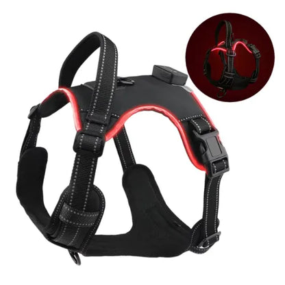 Arnés Ergonómico Guardian LED - Seguridad y visibilidad para paseos sin riesgos