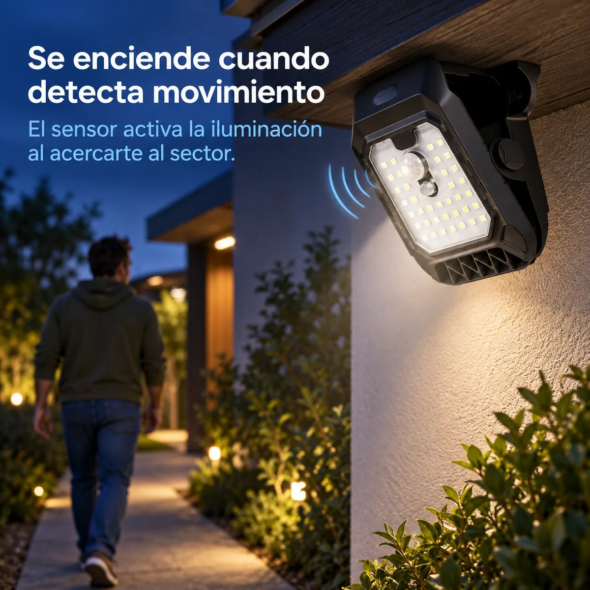 LumiClip - Luz solar adaptable y automática, ilumina donde la necesites
