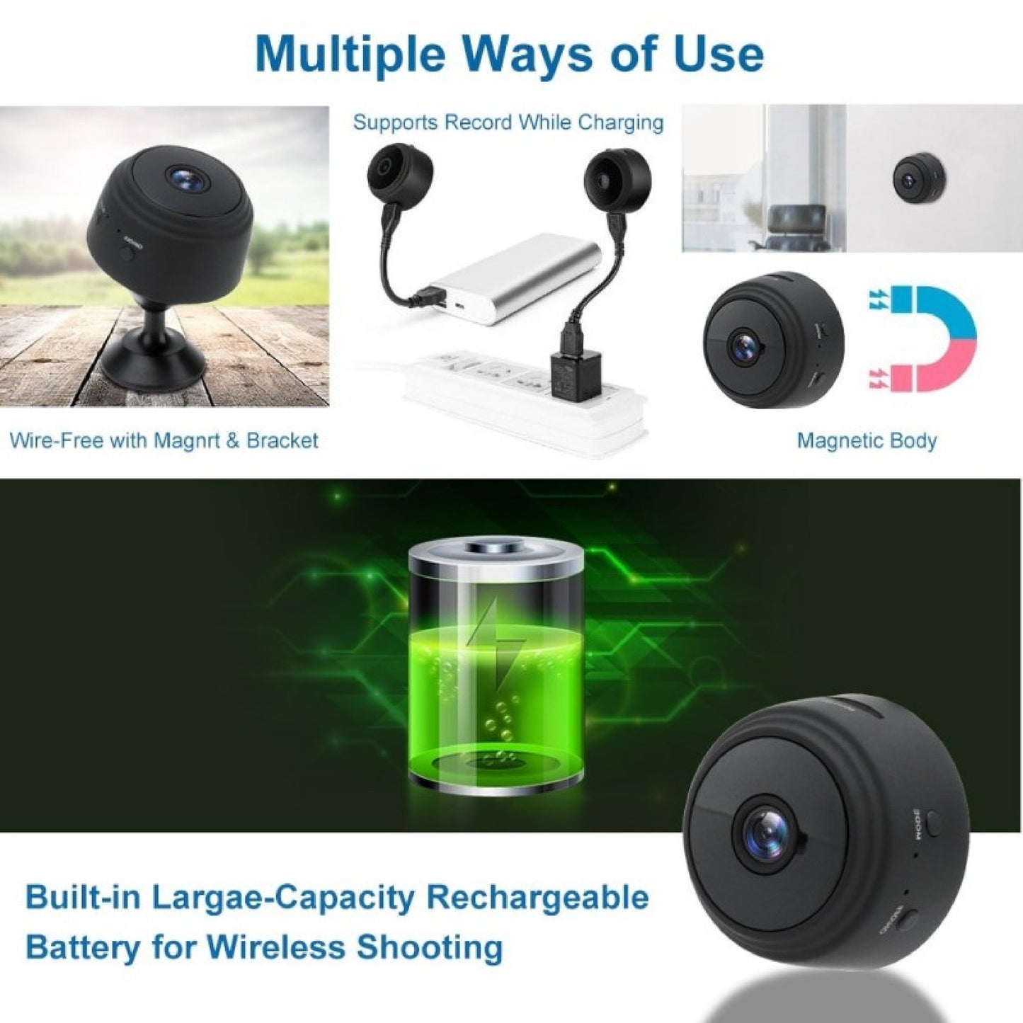 Mini Camara HD WIFI (Security Cam)