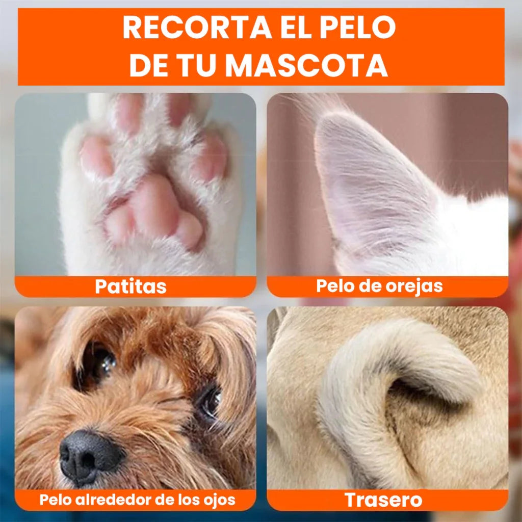 . CalmTrim Pro - Recorte preciso y silencioso para mascotas más tranquilas