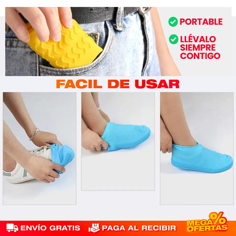 . 2X1 UrbanDry Cover- Mantén tus zapatos secos y limpios incluso bajo la lluvia
