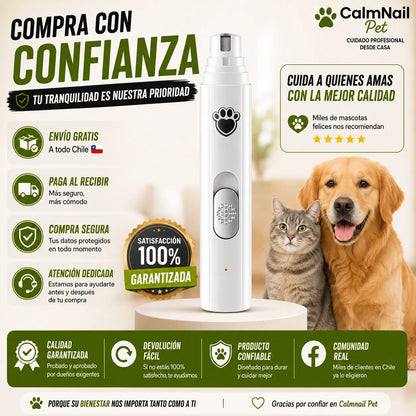. CalmNail Pet - Mantén las uñas de tu mascota cuidadas sin estrés