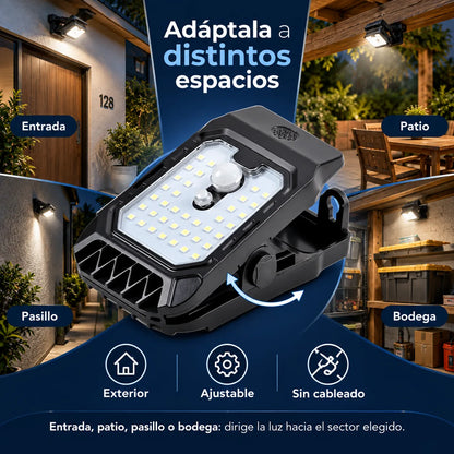 LumiClip - Luz solar adaptable y automática, ilumina donde la necesites
