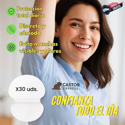 FreshGuard - Kit 30 Und.- Protección invisible contra el sudor y las manchas