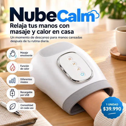 . NubeCalm - Relaja tus manos con masaje y calor en casa