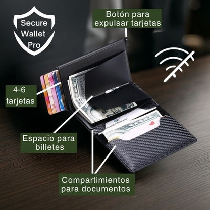 SecureWallet Pro™ – Evita clonaciones y resguarda tu información privada cada día.
