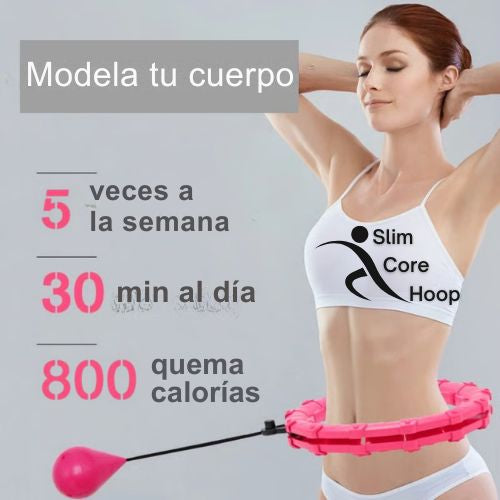 SlimCore Hoop – Baja de peso en casa sin esfuerzo y bajo impacto