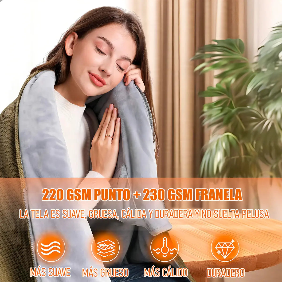 . CozyHeat - Disfruta calor suave, con estilo y cómodo donde lo necesites