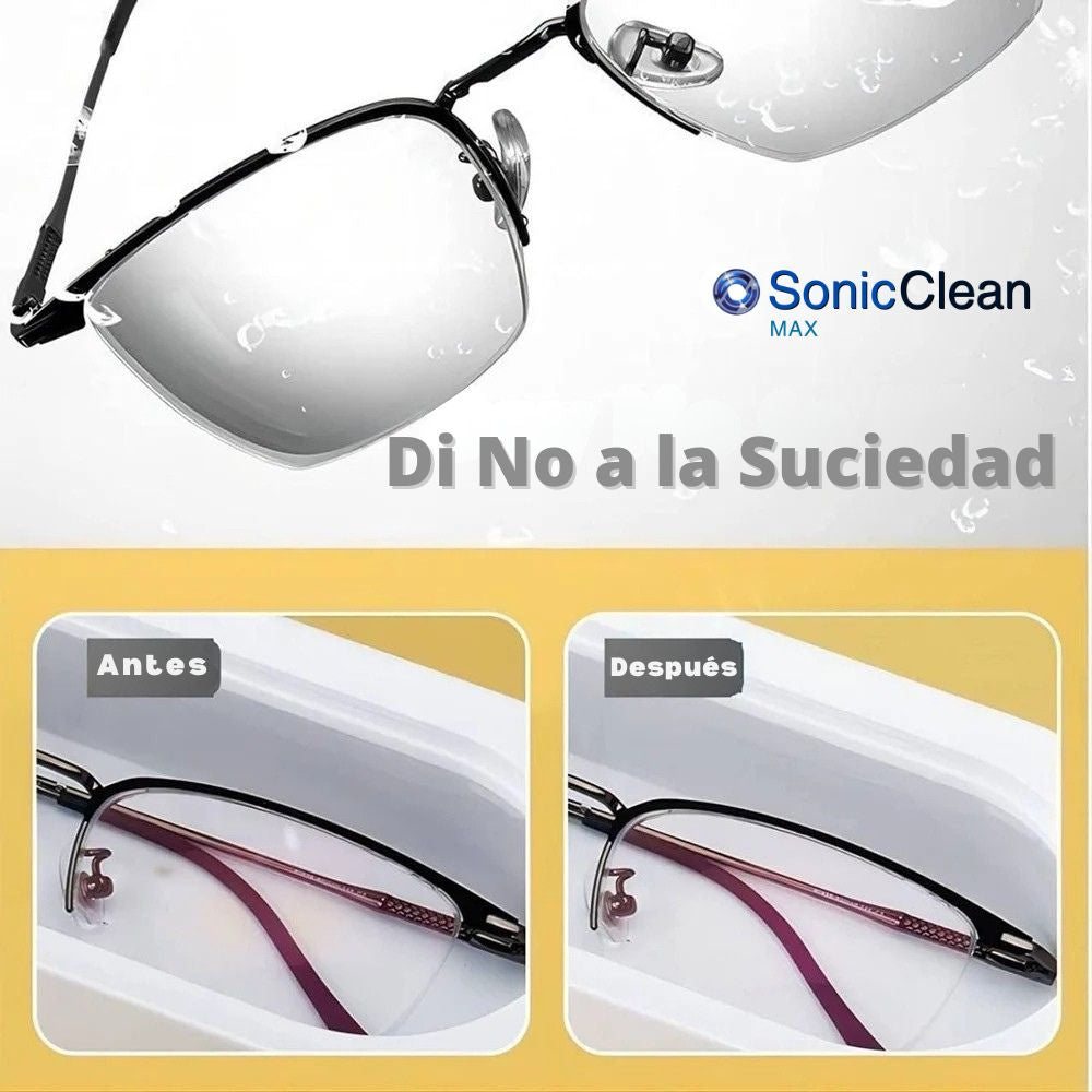 . SoniClean Max– Limpieza y cuidado profundo sin esfuerzo para joyas, lentes, y más