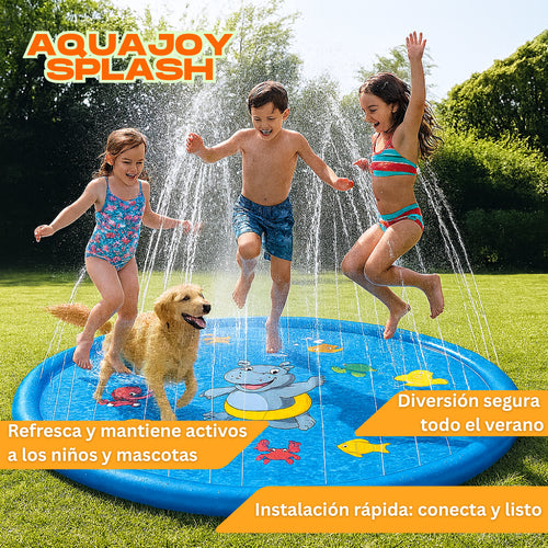 . AquaJoy Splash - 170 cm de Diversión segura y refrescante para tu familia