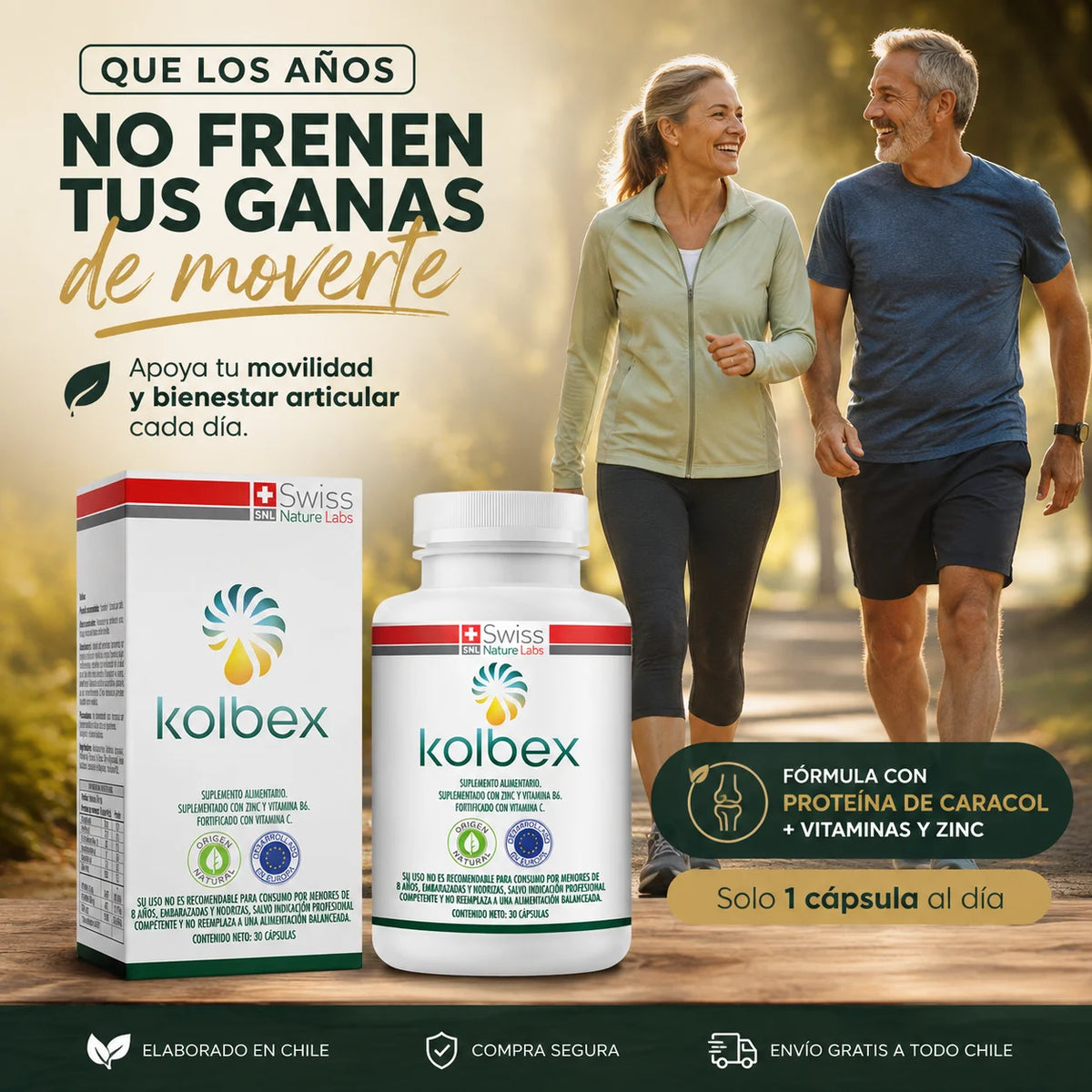 . Kolbex Proteína de Caracol + Vitaminas