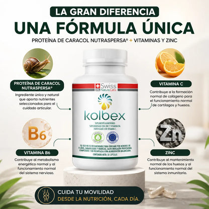 . Kolbex Proteína de Caracol + Vitaminas