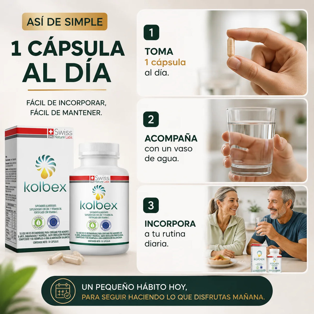 . Kolbex Proteína de Caracol + Vitaminas