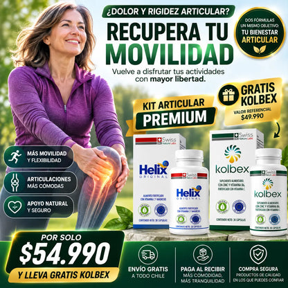 . Helix Original - Ayuda a recuperar la movilidad y lubricar tus articulaciones desde el interior