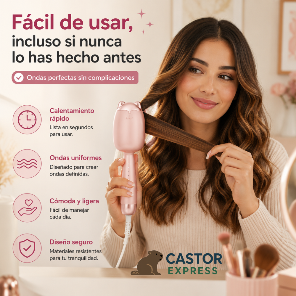 . Cat WaveGlam- Consigue ondas de salón en minutos desde casa