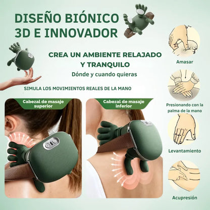 . ThermaRelax Plus - Disfruta un masaje profundo y calor relajante sin salir de casa