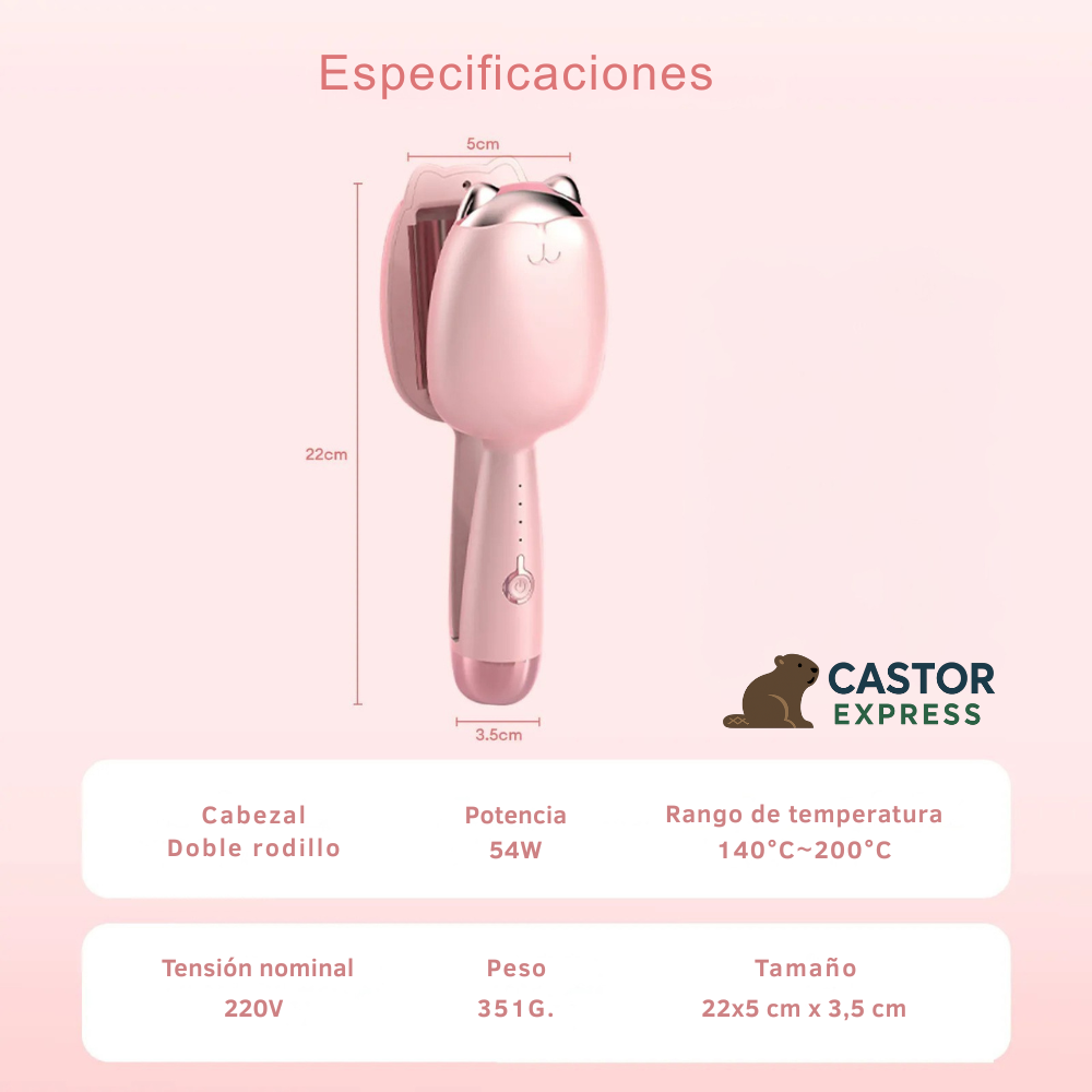 . Cat WaveGlam- Consigue ondas de salón en minutos desde casa