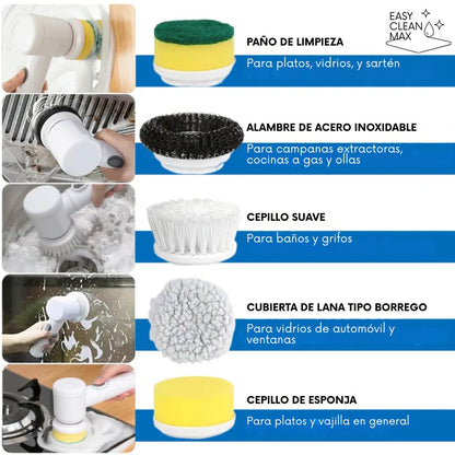 EasyClean Max™ - Limpieza potente sin esfuerzo manual
