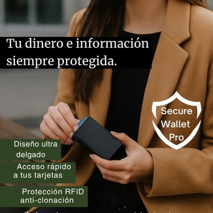 SecureWallet Pro™ – Evita clonaciones y resguarda tu información privada cada día.