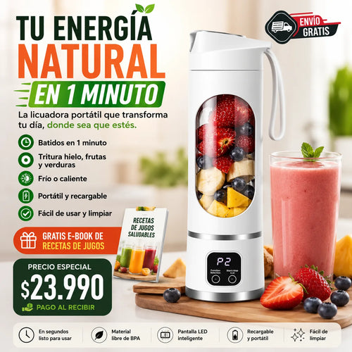 . BlendoraGo - Disfruta jugos y batidos donde quieras, en solo minutos
