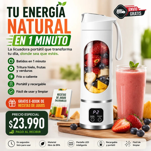 . BlendoraGo - Disfruta jugos y batidos donde quieras, en solo minutos