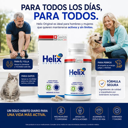 . Helix Original - Ayuda a recuperar la movilidad y lubricar tus articulaciones desde el interior