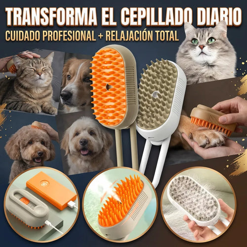 . SoftPaw Spa - Cepilla, Reduce pelos y enredos mientras relajas a tu mascota