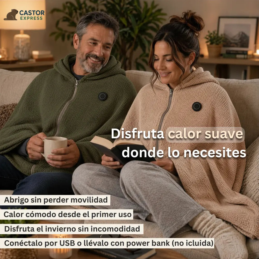 . CozyHeat - Disfruta calor suave, con estilo y cómodo donde lo necesites