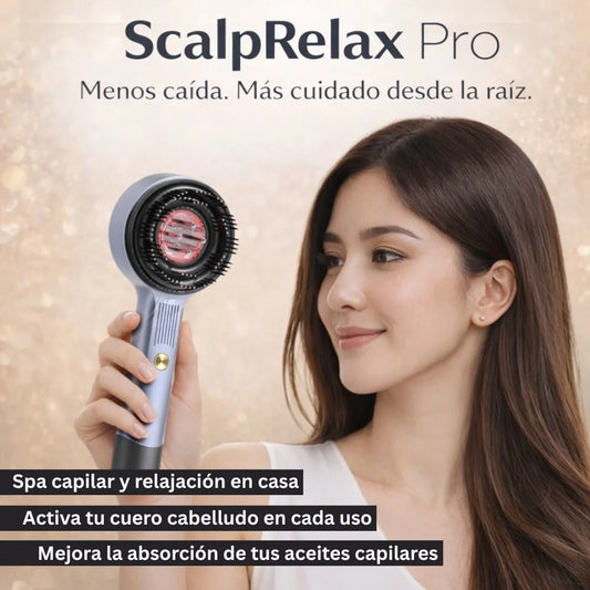 . ScalpRelax Pro - Spa capilar en casa que estimula el crecimiento y fortalece tu cabello