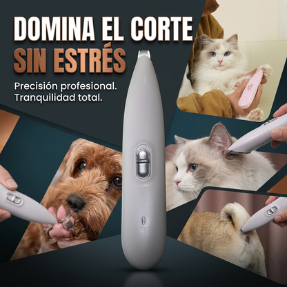 . CalmTrim Pro - Recorte preciso y silencioso para mascotas más tranquilas
