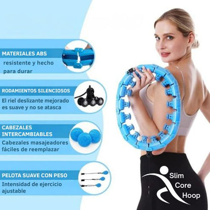 SlimCore Hoop – Baja de peso en casa sin esfuerzo y bajo impacto