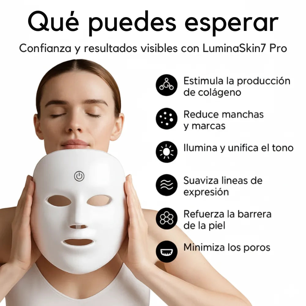 . LuminaSkin7 Pro – Renovación facial profesional en casa