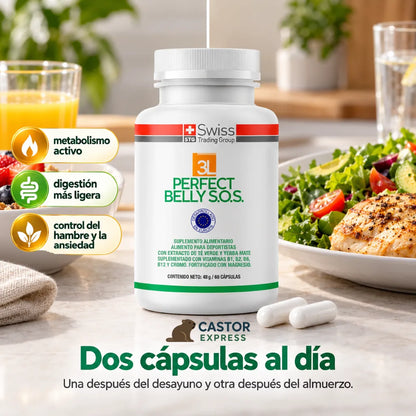 Perfect Belly S.O.S. – Triple acción para apoyar tu metabolismo, digestión y control del apetito.
