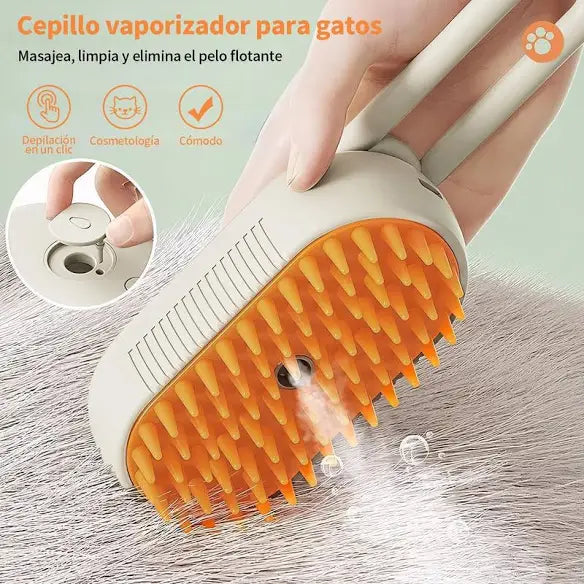 . SoftPaw Spa - Cepilla, Reduce pelos y enredos mientras relajas a tu mascota
