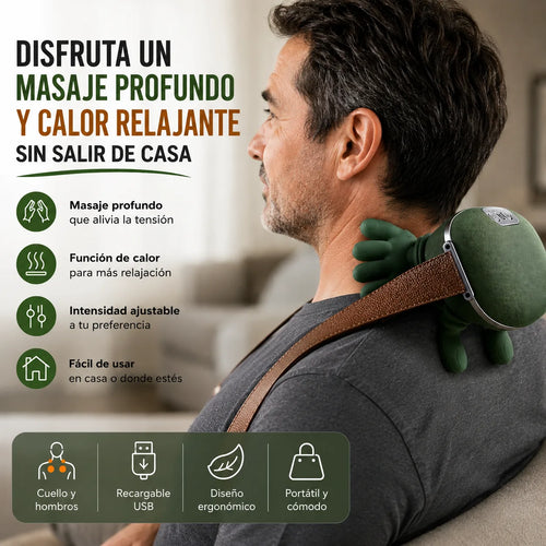 . ThermaRelax Plus - Disfruta un masaje profundo y calor relajante sin salir de casa